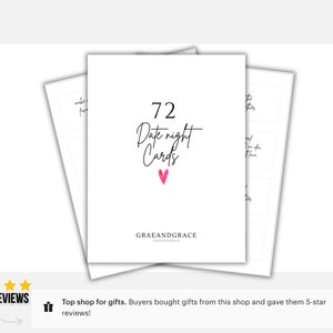 Printable Date Night Cards Date Night Coupons Date Night Cards for Couples Valentines Gift For Her Gift For Him DIY Gift