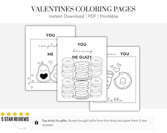 Instant Download | Cute Valentines | Girls Valentine | Cat Valentine'S Day Cards | Kitten Valentine | Valentines Party Favors