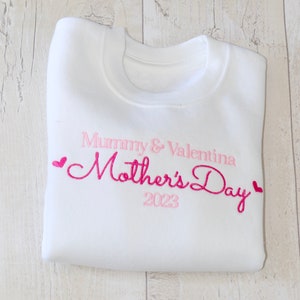 Mothers Day | Personalised Sweatshirt | Jumper |  | Hoodie | T-Shirt | Mummy | No1 Mum | Best Mum | Daughter | Son