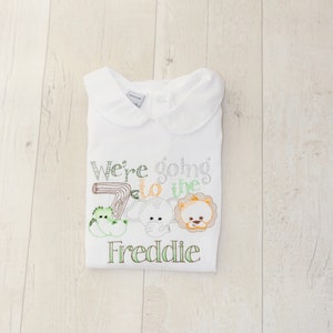 Going to the Zoo Shirt | Personalised Babidu Bodysuit | Personalised Bodysuit | Baby Boy | Zoo Animals |