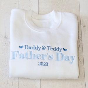 Fathers Day | Personalised Sweatshirt | Jumper |  | Hoodie | T-Shirt | Daddy | No1 Dad | Best Dad