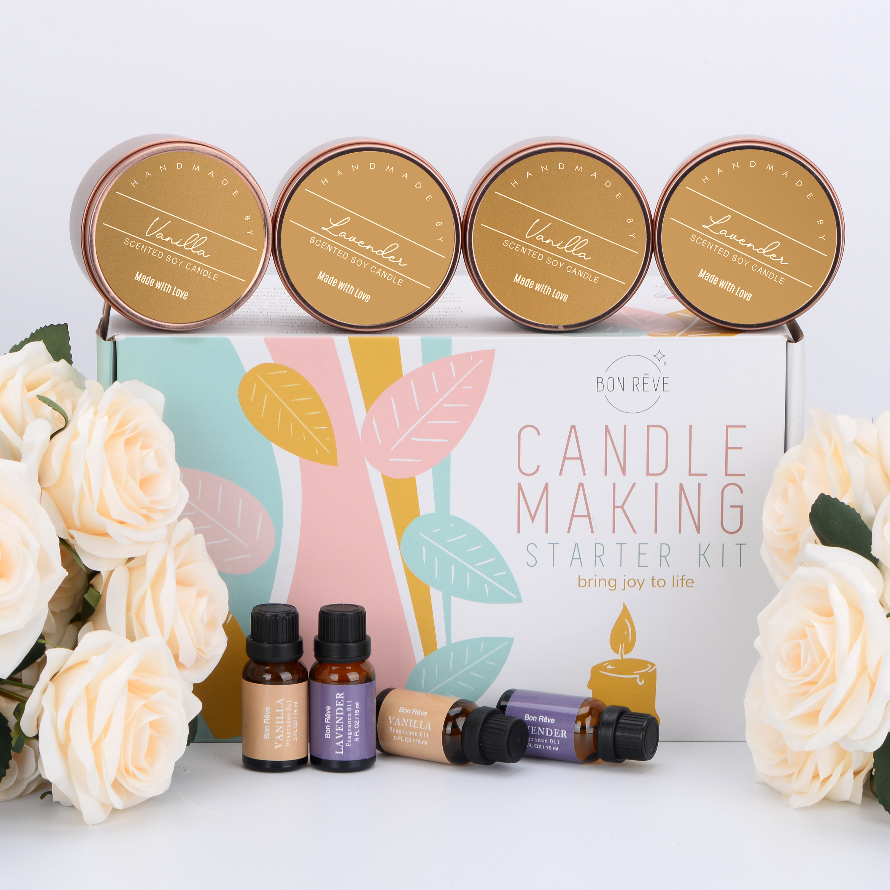 Complete DIY Soy Candle Making Kit for Beginners/Adults with Etsy
