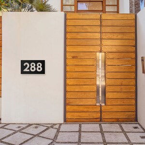 Metal House Number Sign, Outdoor Metal Address Sign and House Number Plaque, Personalized Sign, House Numbers Sign
