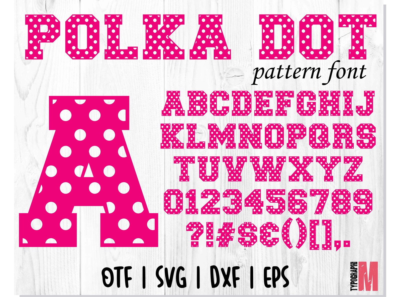 Dot font