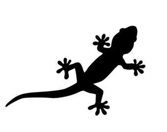 Tiny Lizard Decal