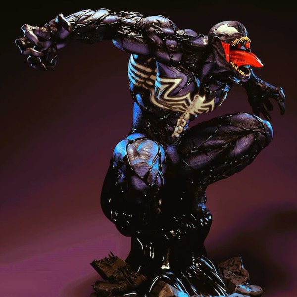 Venom Figure Stl for 3D Printing