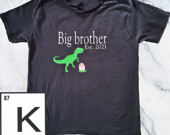 Big brother dinosaur t-shirt - For big brothers who love dinosaurs!!!