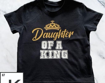 Personalised t-shirt/ bodysuit for child/ baby - Princess Of A King T-shirt