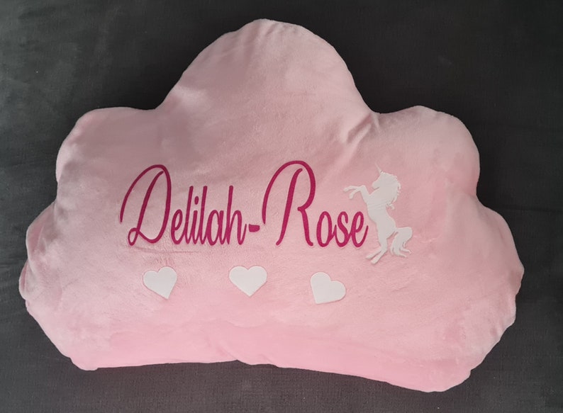 Personalised cloud cushions cloud shaped cushions image 9