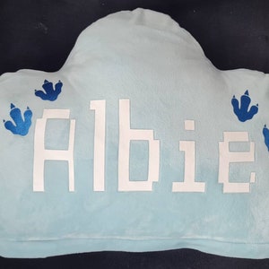 Personalised cloud cushions cloud shaped cushions image 2