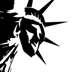 estátua da liberdade nyc svg clipart, svg para cricut, svg para silhueta, cricut svg, silhueta, download svg