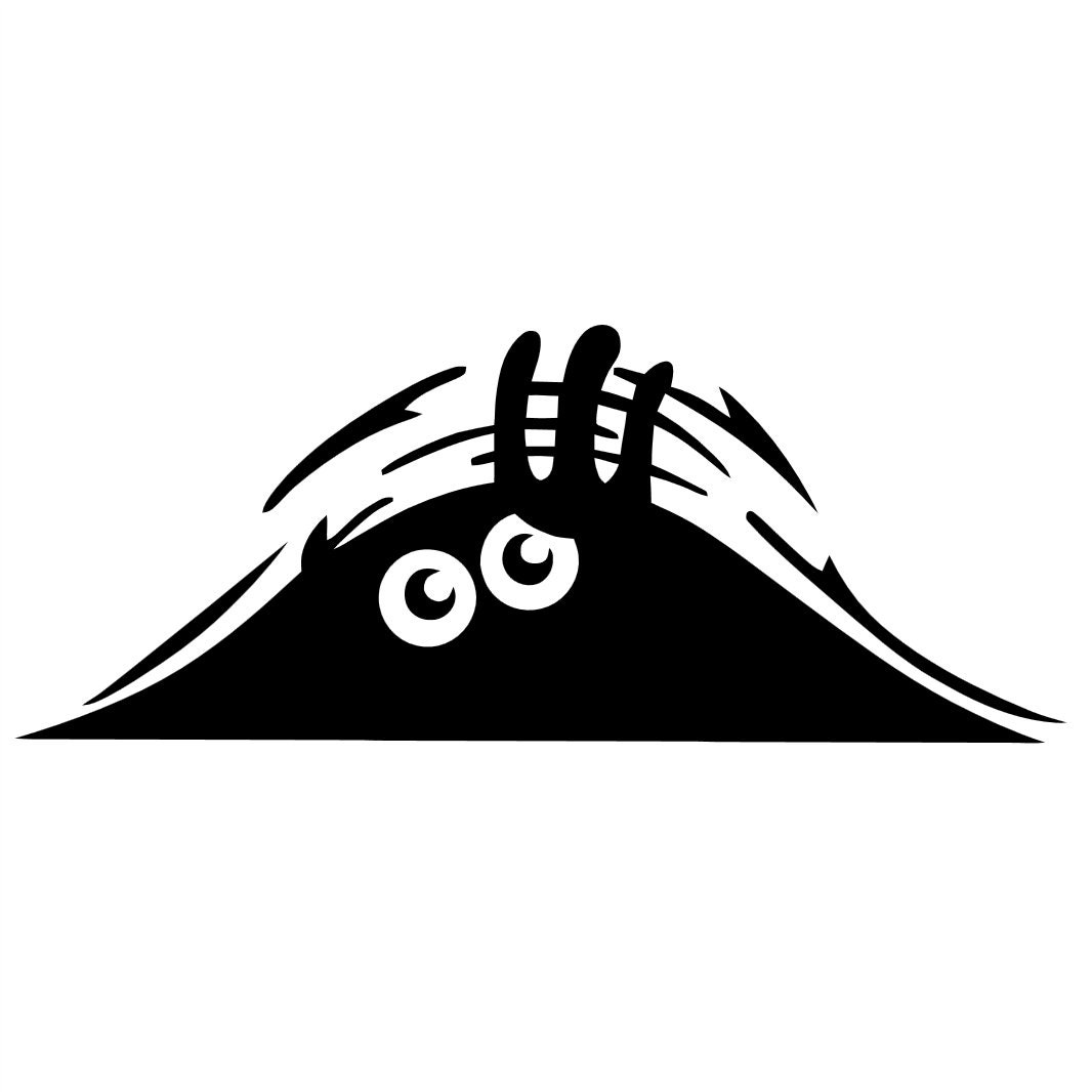 Peeking Monster Funny Svg Clipart for Cricut Users Etsy