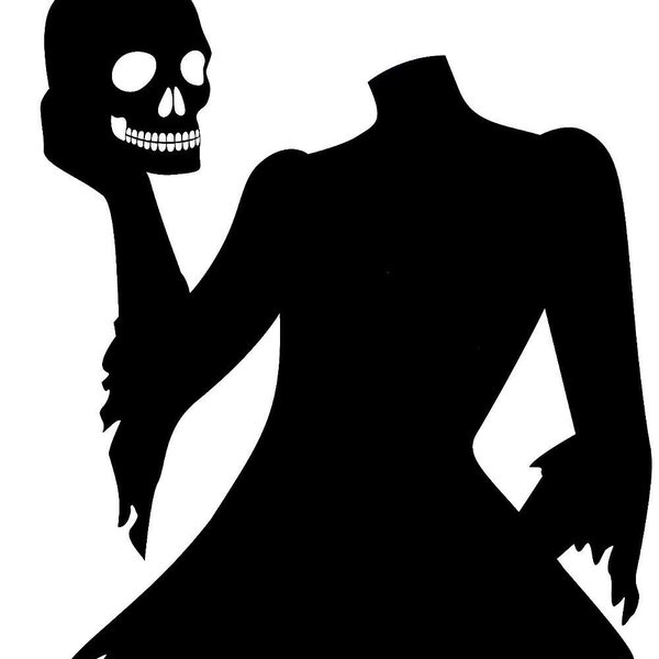 headless lady  HALLOWEEN SVG , HALLOWEEN Clipart, Halloween Svg Files for Cricut, Halloween Cut Files,