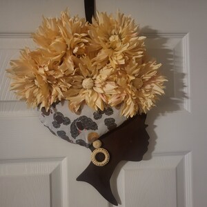 Diva Wreath - Ebony