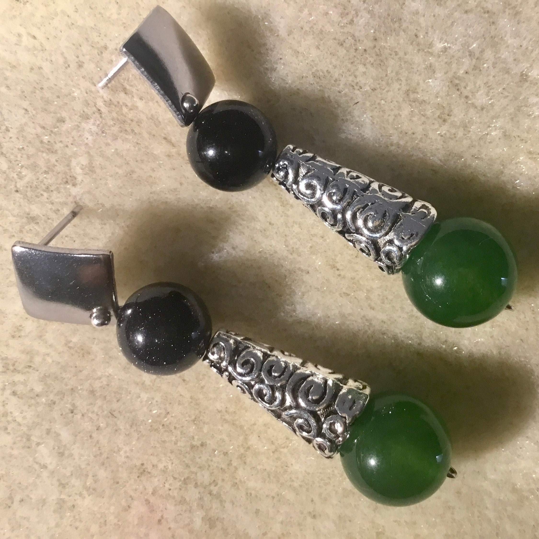 Buy Jade earrings - Kalmar Antiques