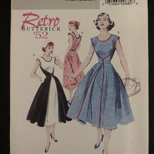 Butterick B4790 Retro Wrap Dresses Size 8-14