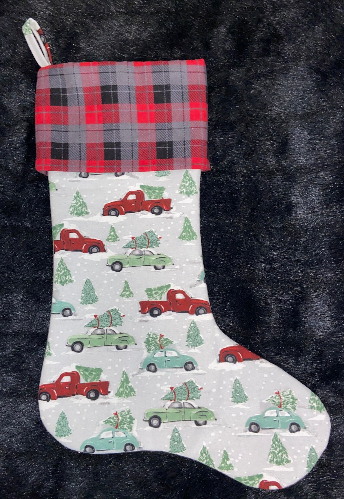 Car Christmas Stocking 