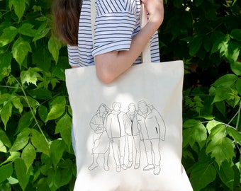 Tote Bag à personnaliser avec ta photo, idée cadeau