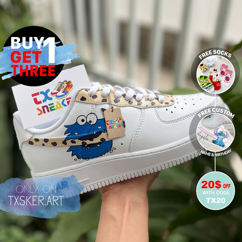 Custom Hand Painted Air Force1 Af1 Rick and Morty Cartoons Street Style