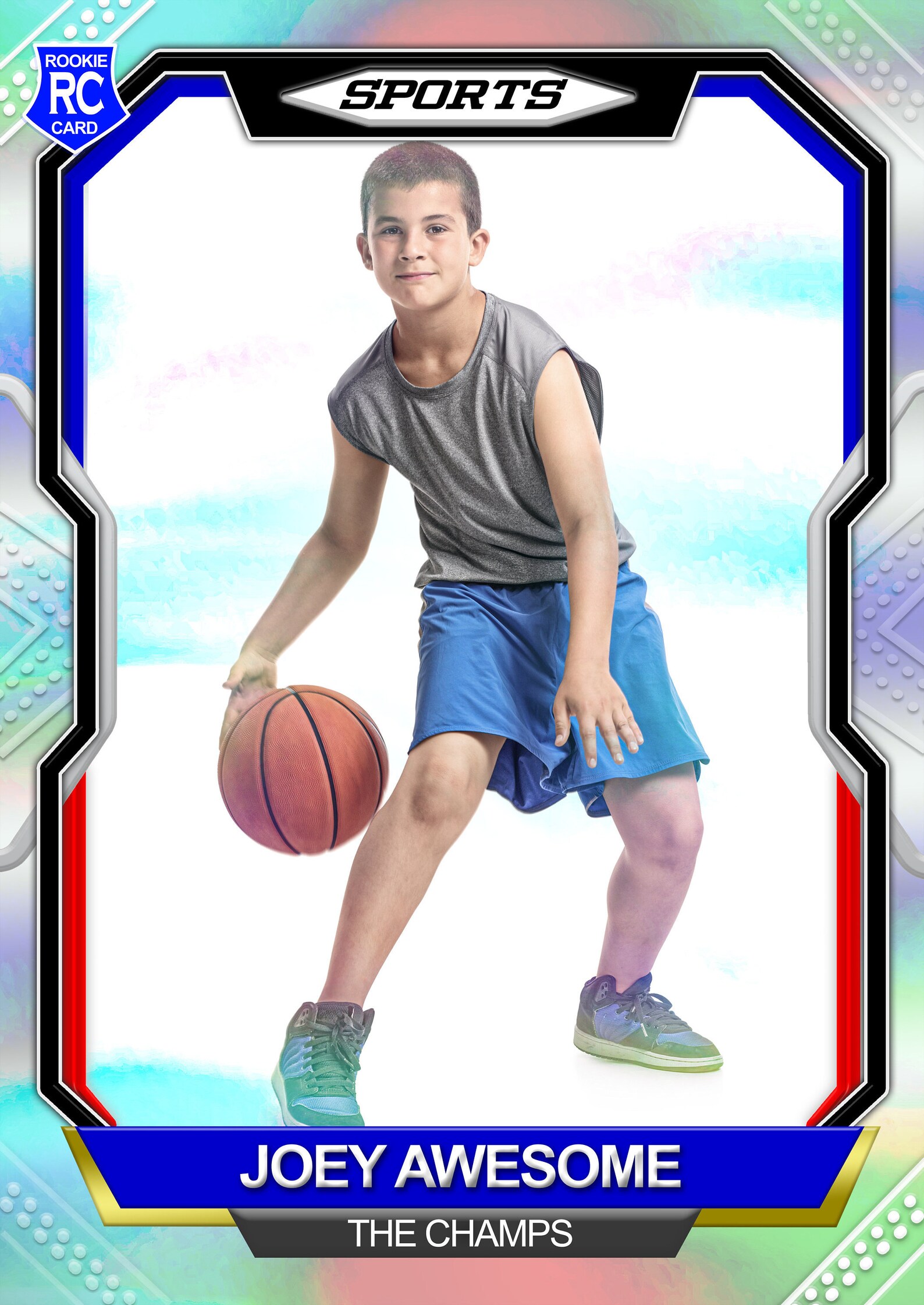Basketball Card Template