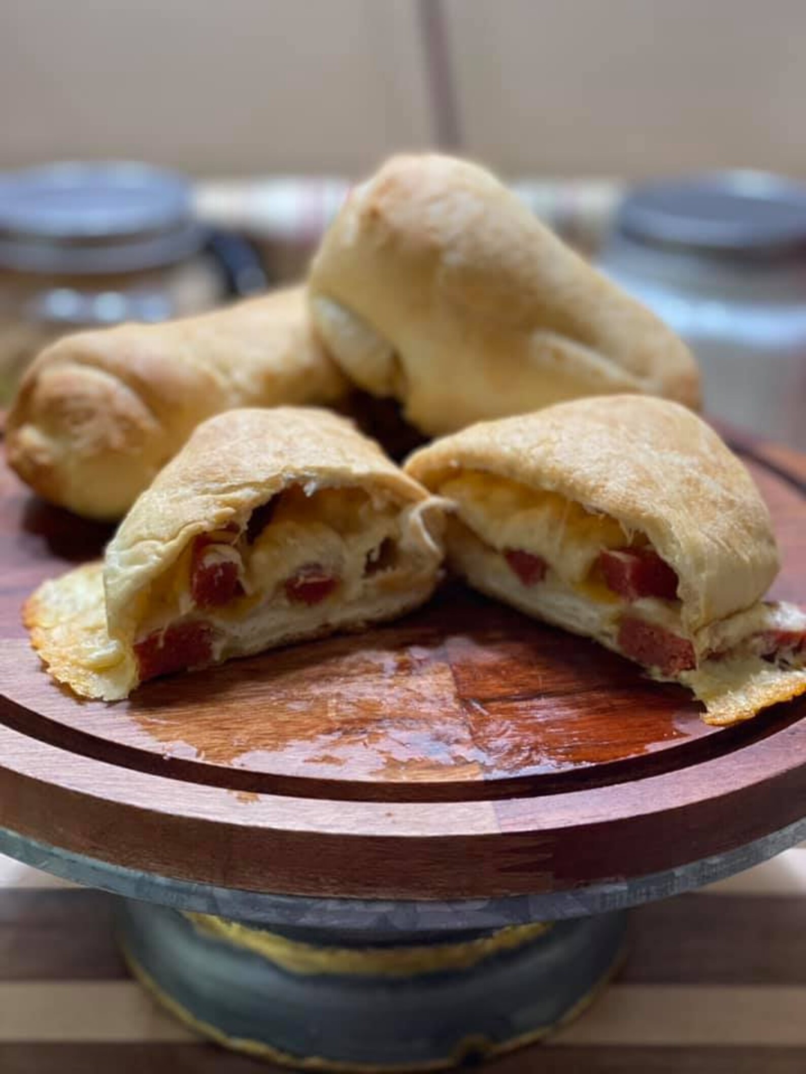 1/2 docena de rollos de pepperoni con queso Etsy