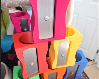 Giant Pencil Sharpener Pen Pot | Fun 3D Printed Desk Organizer