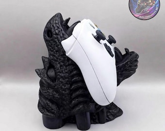 Uchwyt na kontroler Dragon w 3D: organizer na biurko do gier