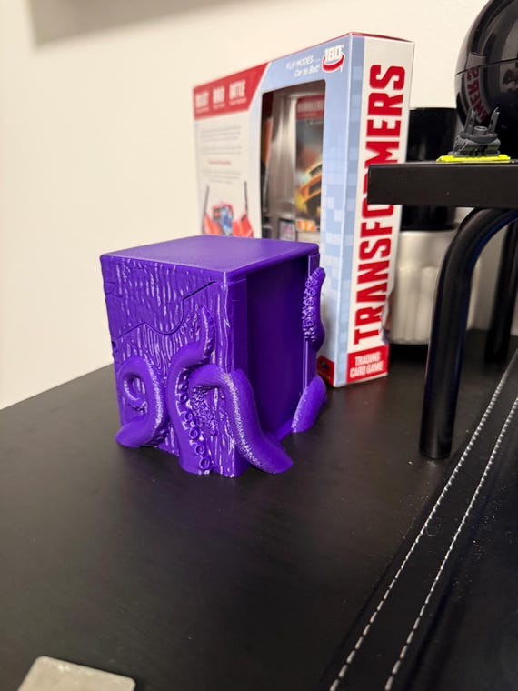 mtg card holder 3d print Top Loader Deck Box *3D Printable STL File* : 100+ Card 3D Printed Dec –  The Adventurer's Press