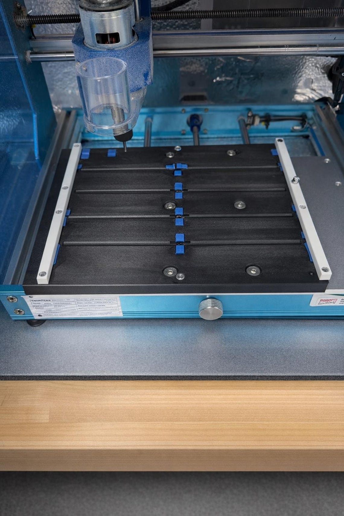 Random Length Panel Tag CNC Panel Tag Fixture Jig | Engraving Nameplates for Sainsmart 3018 ...