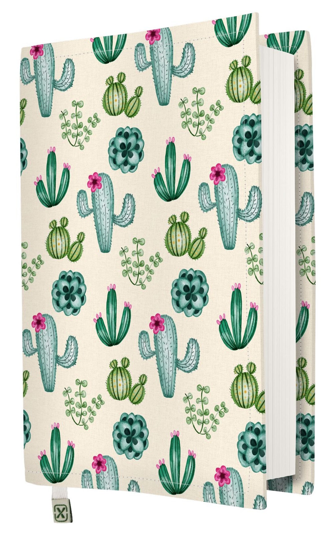 KAPAX Buchhülle Aus Waschbarem Stoff – Gepolsterter Hardcover-Schutz Für Taschenbücher & Tablets