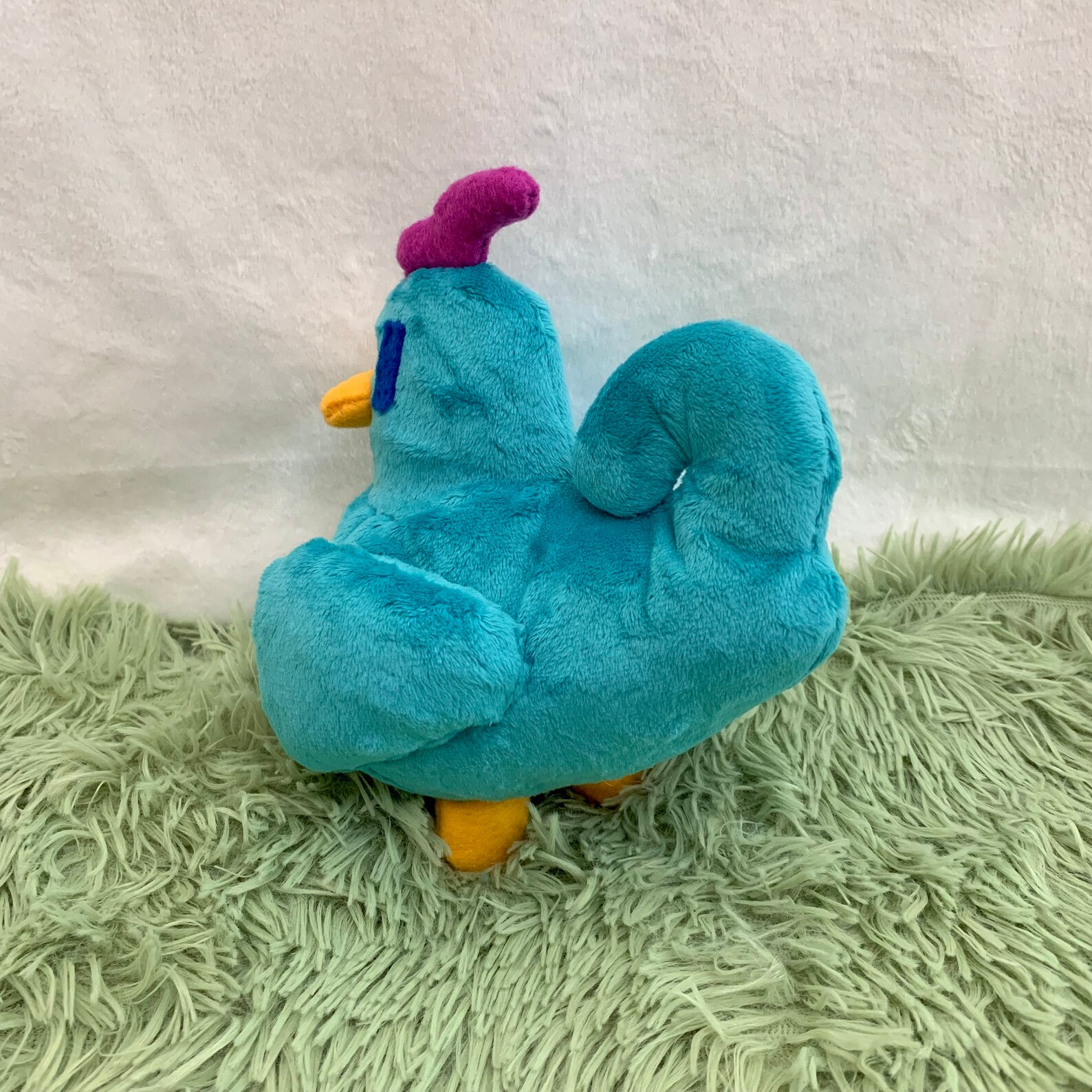 stardew blue chicken plush