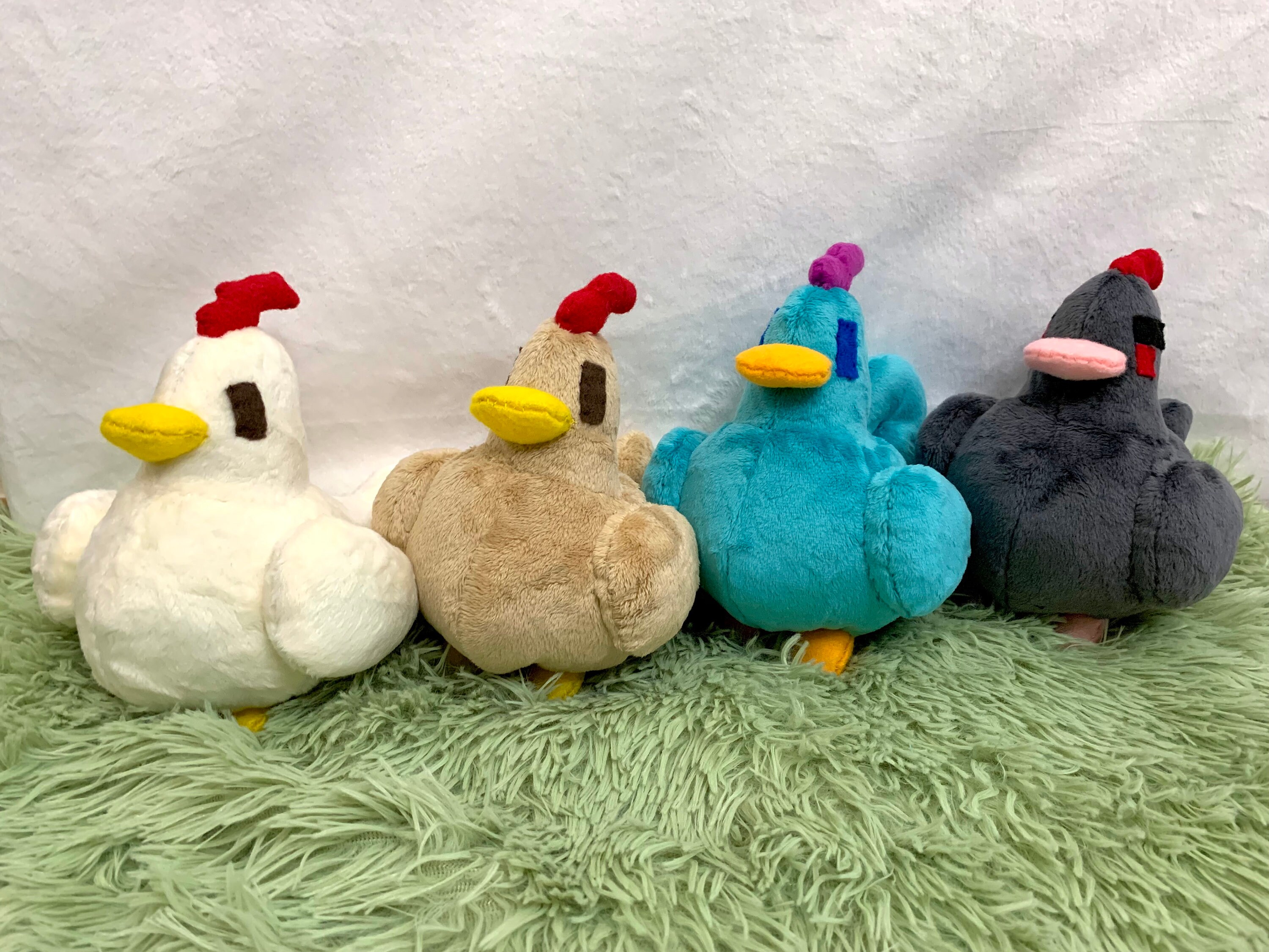 stardew valley blue chicken plush