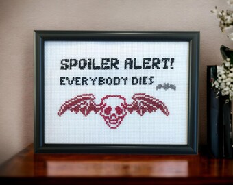 Alerta de spoiler: bordado