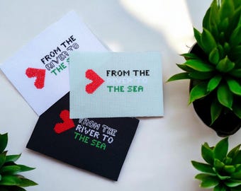 Bordado político + donación