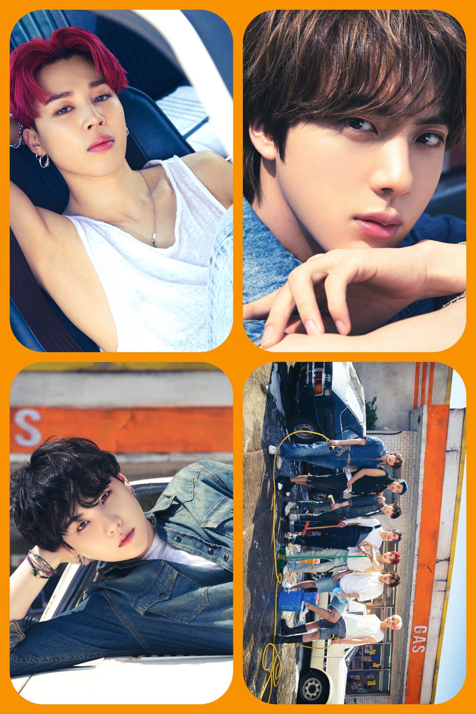 BTS Butter/ Permission to dance concept photo cards Etsy
