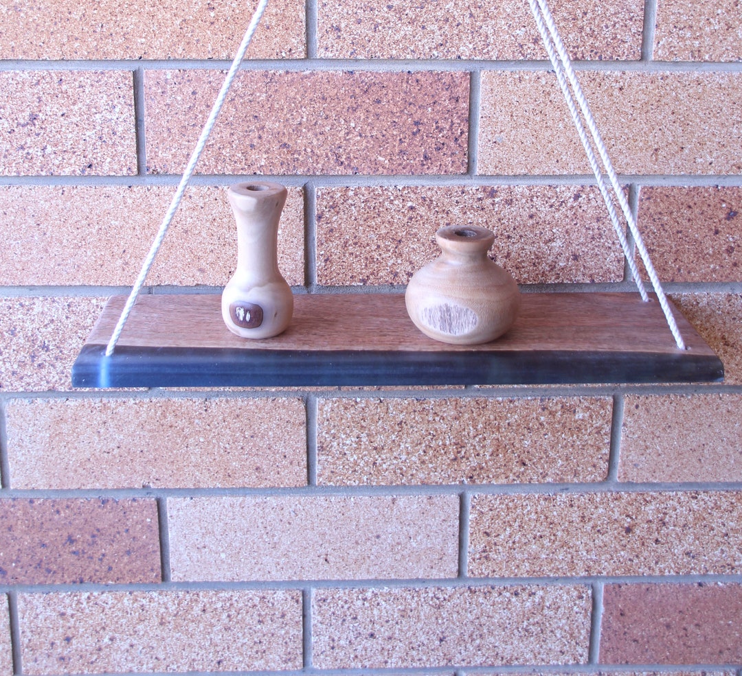 Hanging Rope Shelf Entryway Shelf or Kitchen Shelf Etsy Australia
