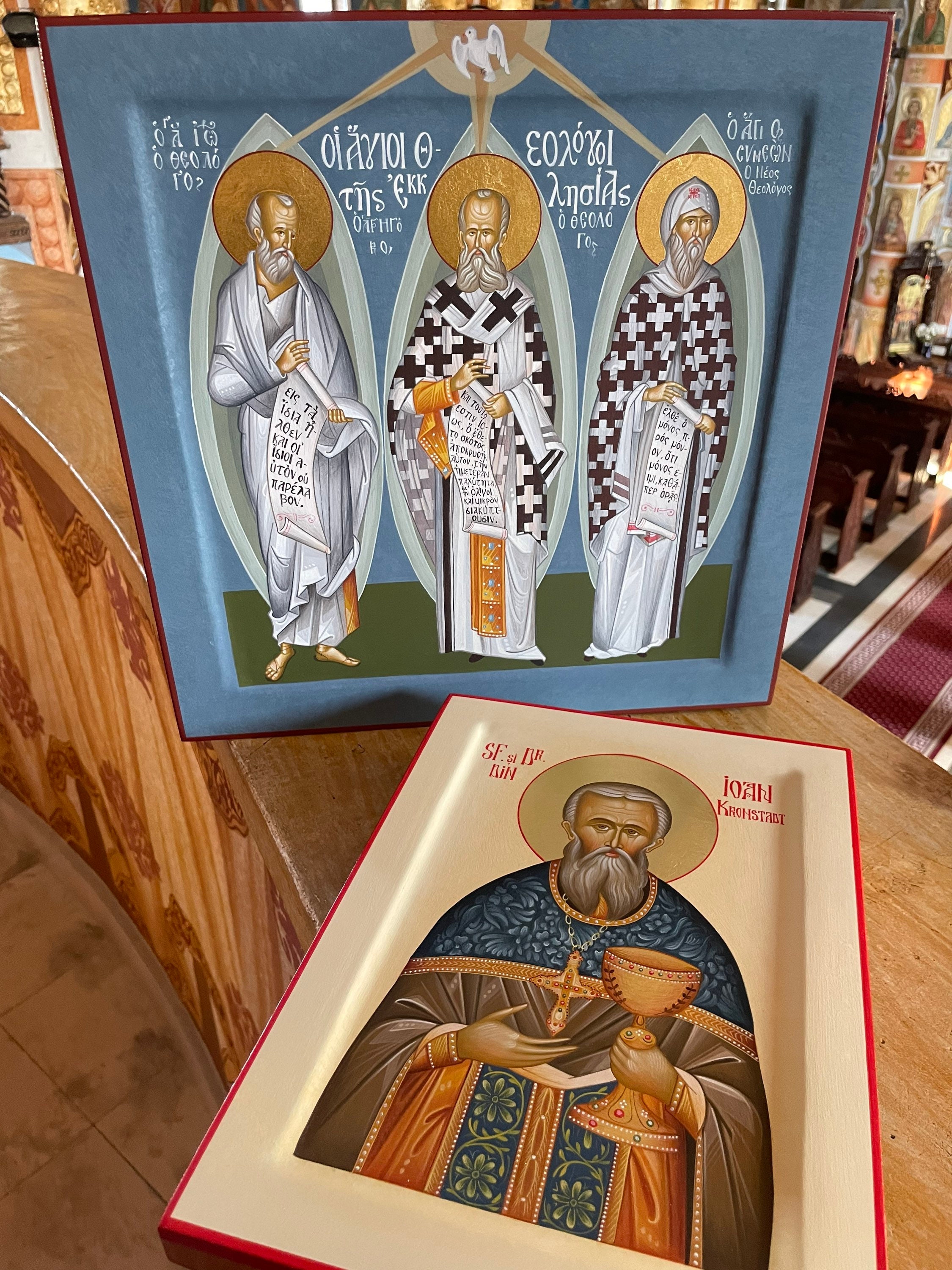 Handpainted Icon of Saint John of Kronstadt - Etsy
