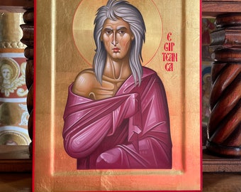 Saint Mary of Egypt | Handpainted icon | Byzantine icon