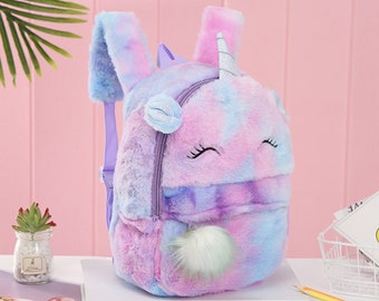 fluffy bags for school