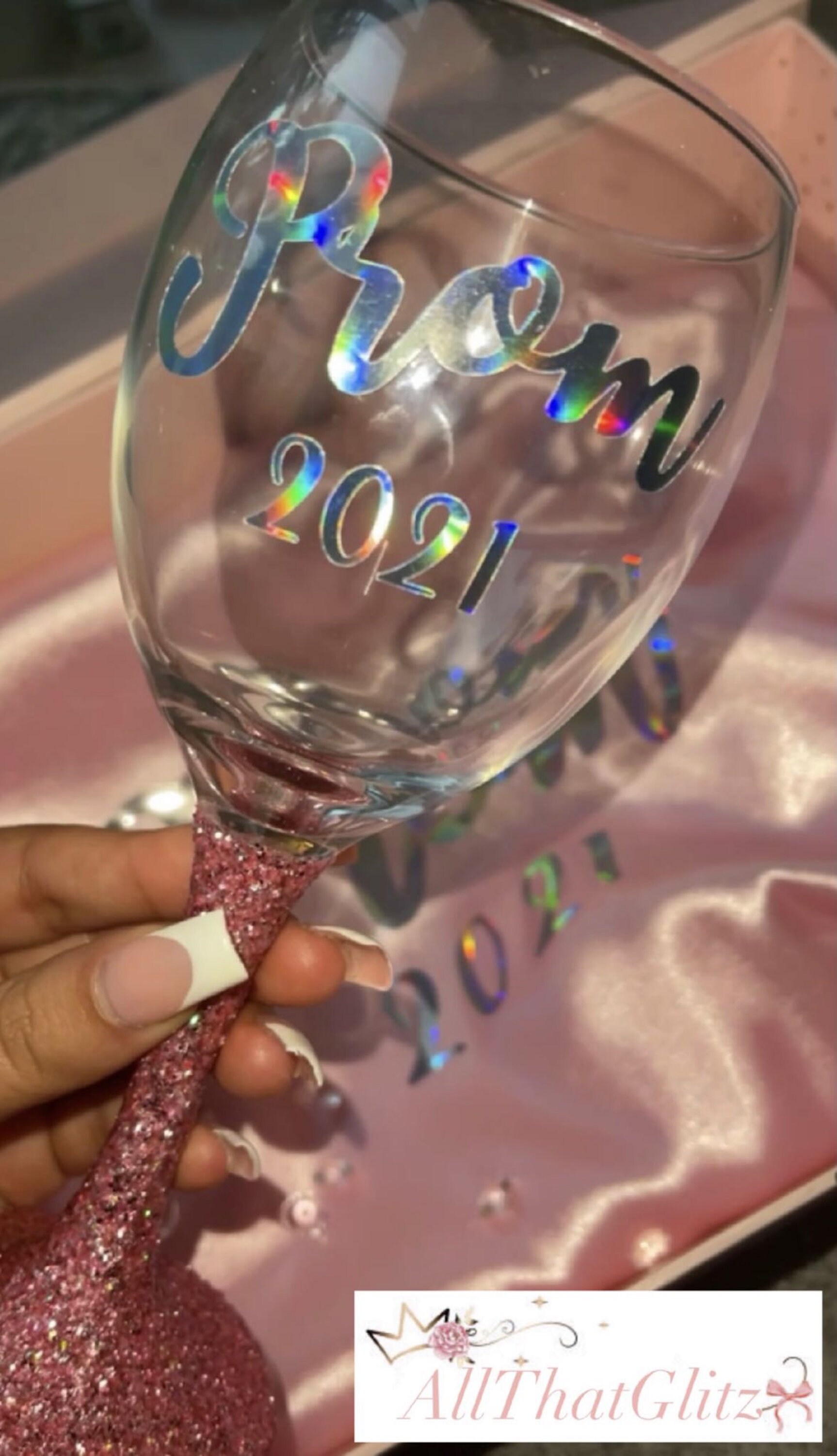 Personalised Prom Robes & Glass set Etsy