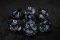 Black Liquid Core Dice Set For Role Playing Games DND Dice Set DND Gift D6 D20 product logo