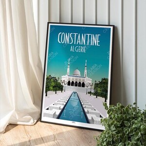 Cartel de Argelia // Constantina // Decoración del hogar