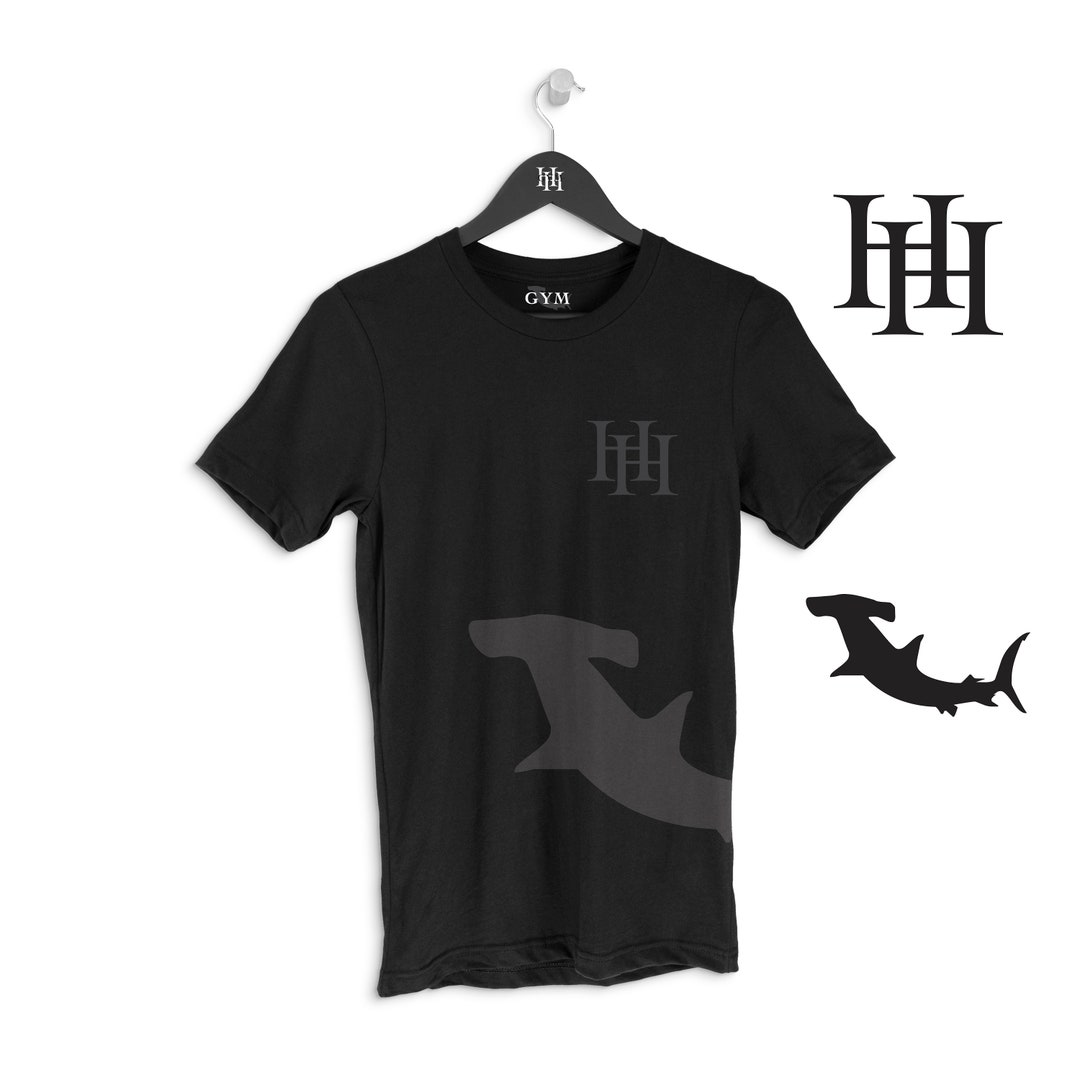 Hammerhead Designer Organic Cotton Mens Ladies Gym Fitness T Shirt Etsy