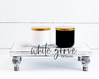 Kitchen Cannister Mockup | Container Mockup | Label Decal Mockup | Styled Stock Photography | Flat Lay | Kitchen Mockup