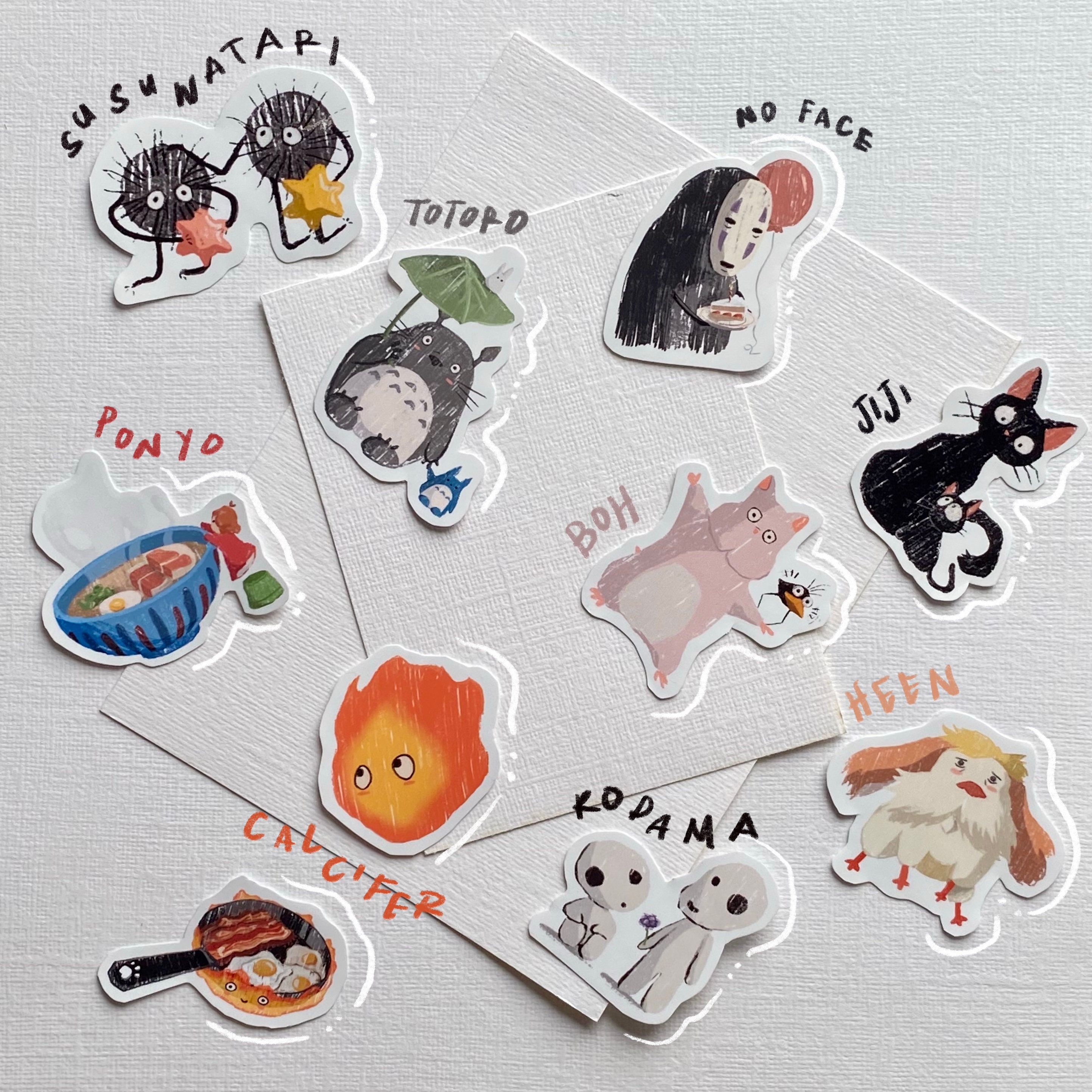Studio ghibli stickers deals