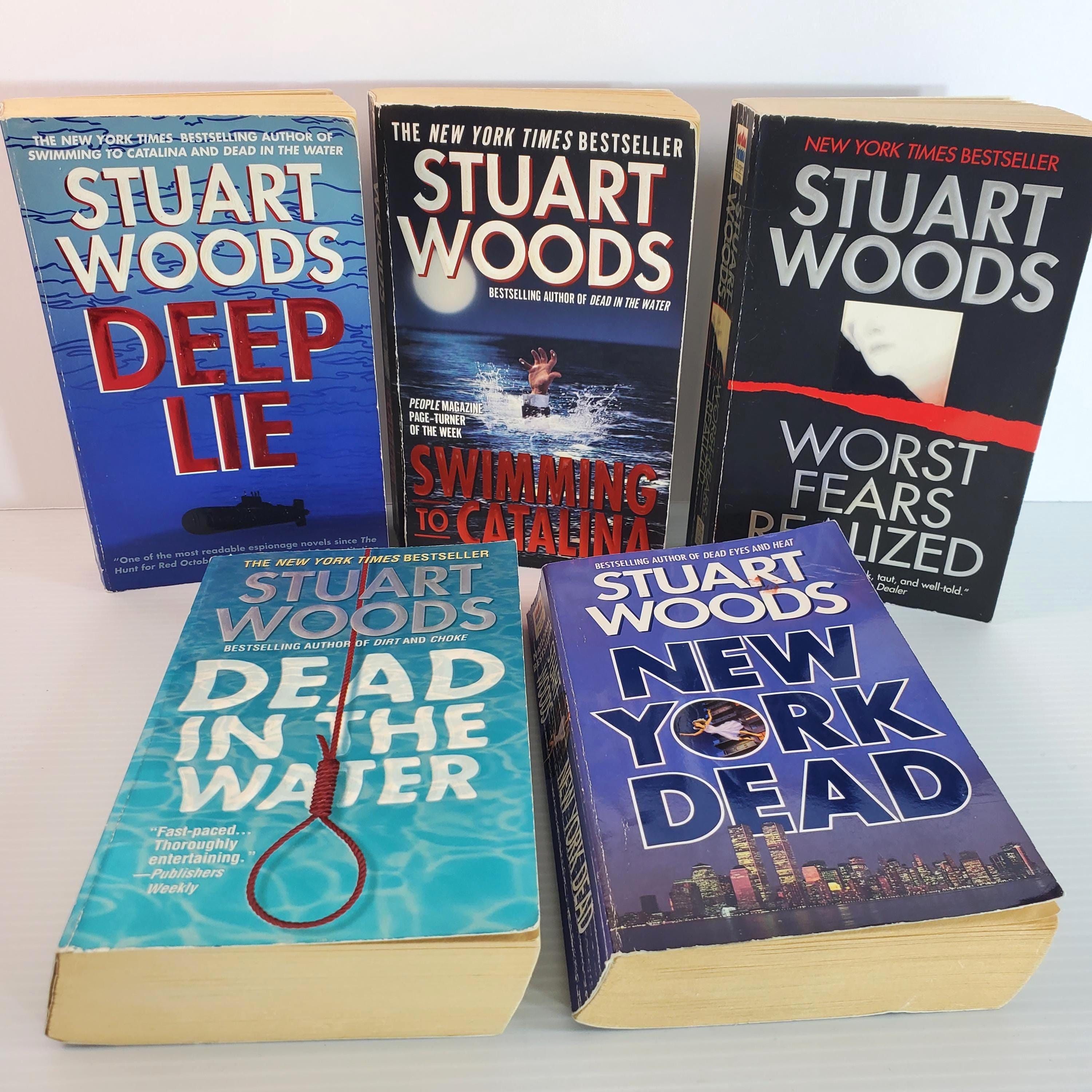 Swimming To Catalina (Stone Barrington Series) By Stuart Woods – Mass Market Paperback, Good Condition