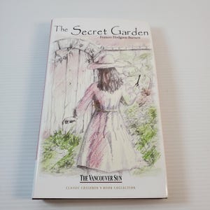 The Secret Garden HC Book 2004 Rare Vancouver Sun Exclusive Classic Children’s Novel Frances Hodgson Burnett Unique Canadian Collector Gift