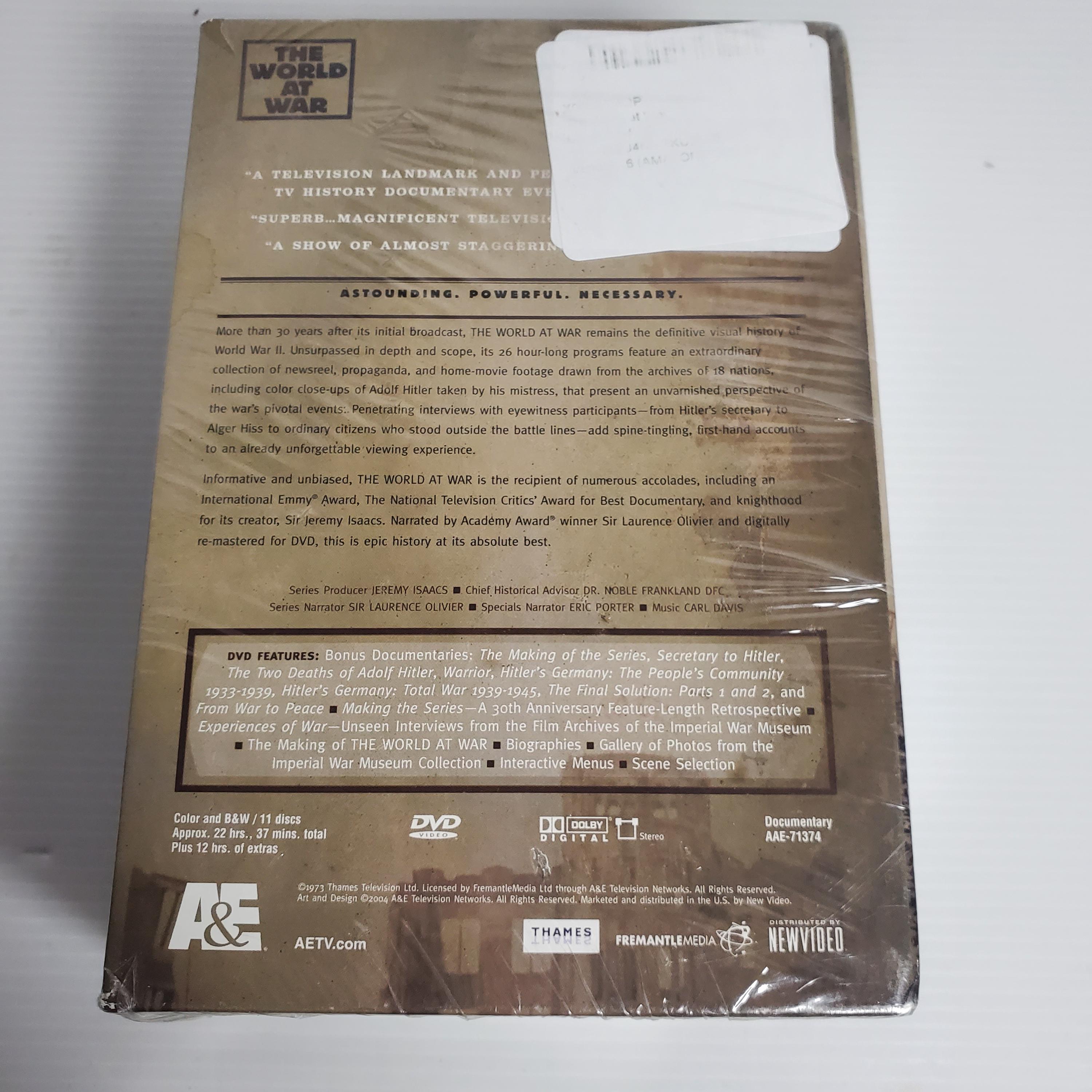 The World at War Complete DVD Box Set New Sealed – 26 Episodes