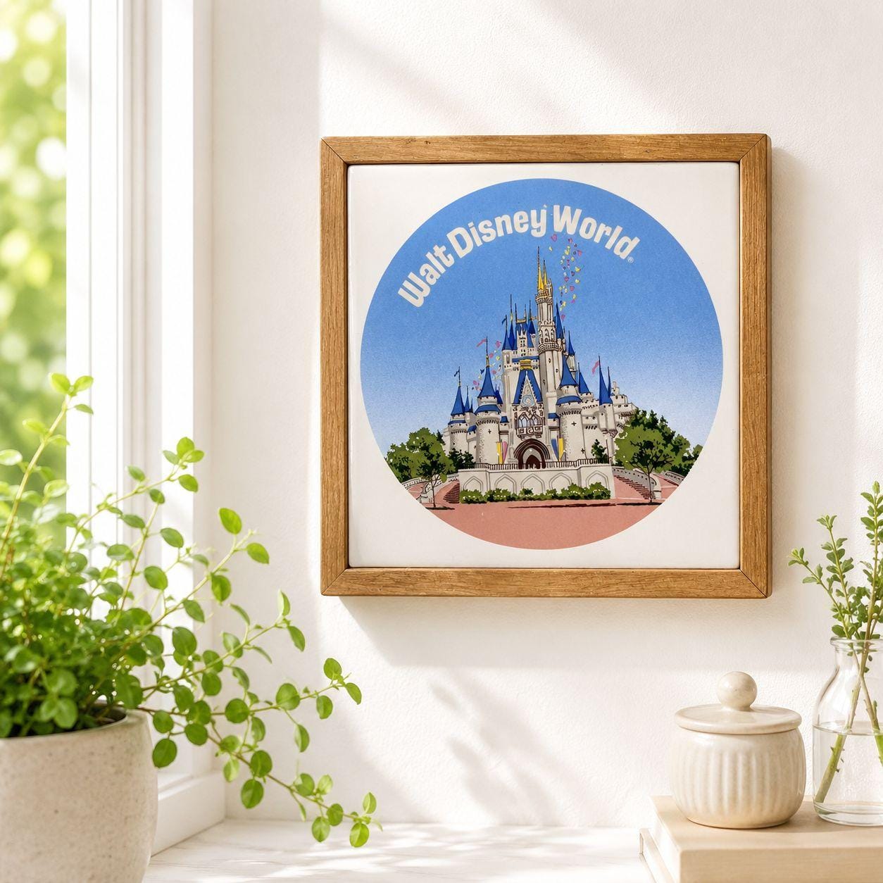 Disneyland Tile - Etsy