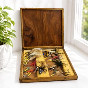 Vintage Tackle Box - Etsy